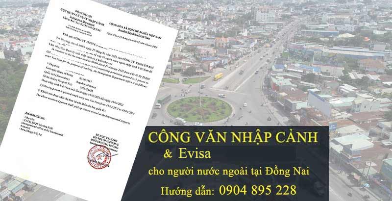 hỗ trợ xin công văn nhập cảnh tại đồng nai