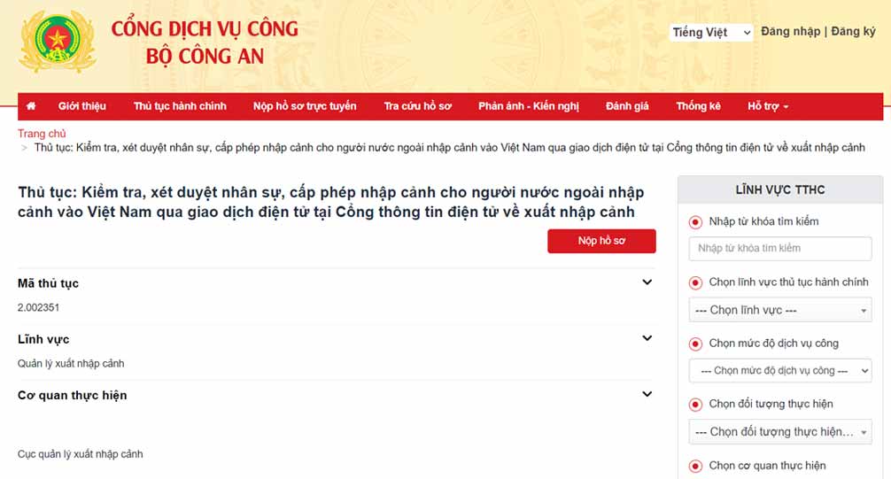 thủ tục xin công văn nhập cảnh đà nẵng cho người nước ngoài