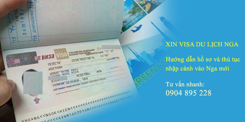 xin visa du lịch nga từ 2021- thủ tục nhập cảnh vào nga mới