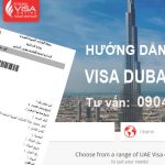 cách xin visa dubai online hướng dẫn mới nhất 2022