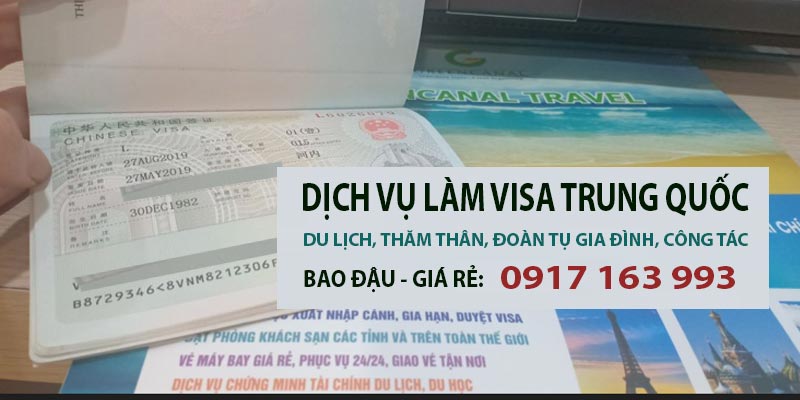 dịch vụ làm visa đi trung quốc du lịch thăm thân bao đậu
