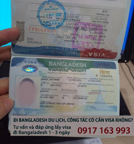đi bangladesh có cần visa không? 