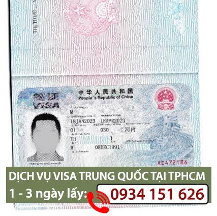 dịch vụ làm visa đi trung quốc tại tphcm giá rẻ
