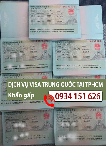 dịch vụ visa trung quốc tphcm cho đoàn khách khẩn gấp