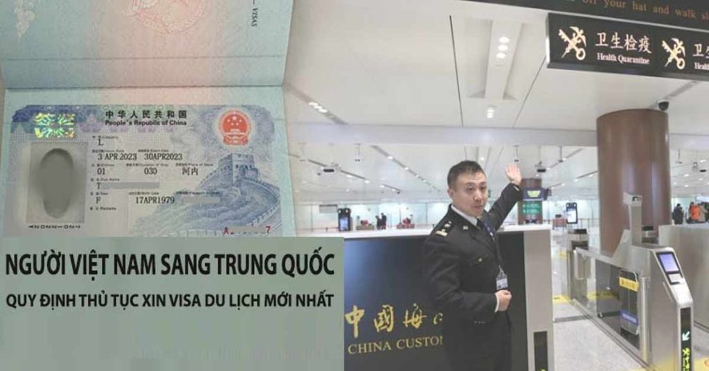 visa du lịch trung quốc quy định nộp hồ sơ