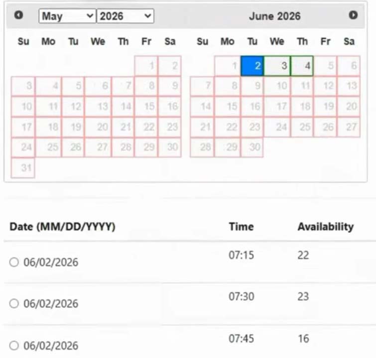 xin hẹn phỏng vấn visa mỹ sớm
