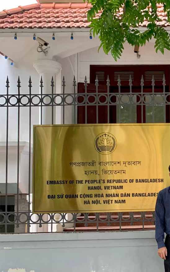 Thông tin văn phòng đại sứ quán bangladesh ở hà nội
