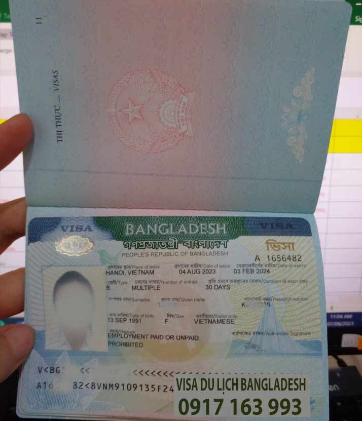 liên hệ xin visa đại sứ quán bangladesh tại hà nội