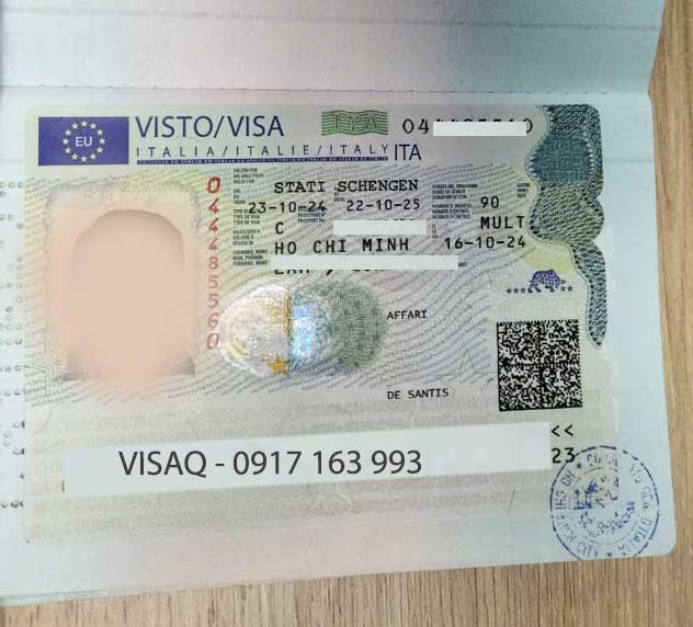 đặt lịch hẹn xin visa làm việc ý