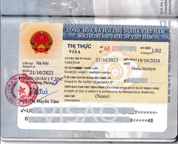 xử lý visa evisa bị sai thông tin 