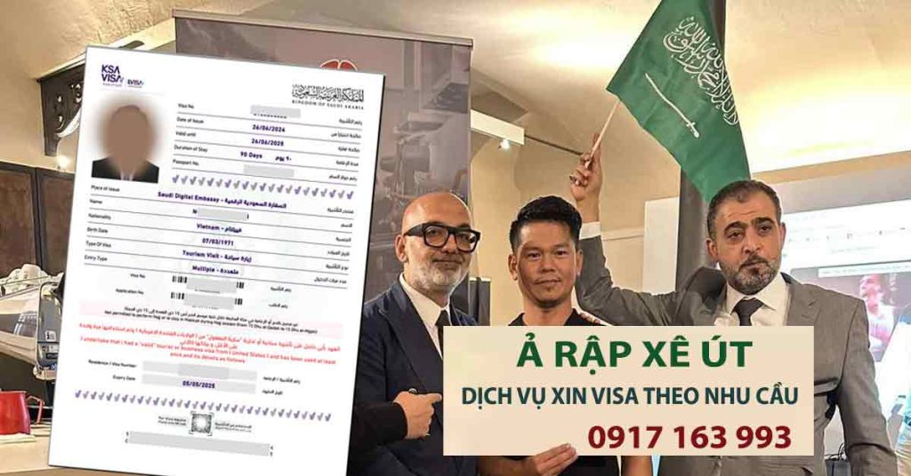 dịch vụ làm visa đi ả rập xê út khẩn cấp gấp nhanh