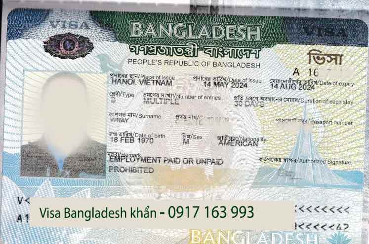 thủ tục nhập cảnh bangladesh qua cửa khẩu đường bộ 