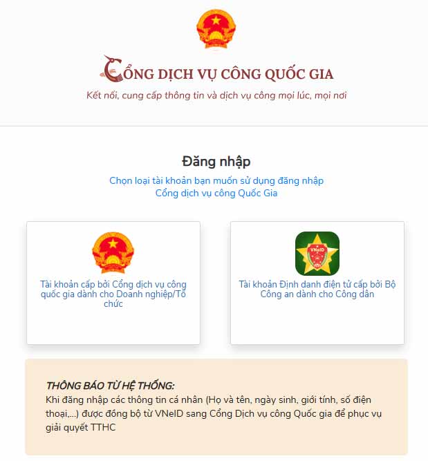 nộp hồ sơ chuyển đổi evisa sang visa lao động trên dịch vụ công