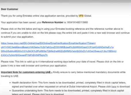 visa du lịch dubai đăng ký quá emirates