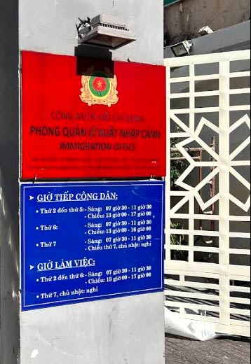 phòng quản lý xuất nhập cảnh tphcm miễn thị thực 5 năm