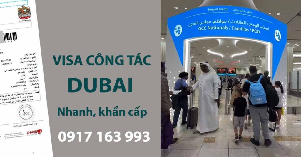 liên hệ hệ dịch vụ xin visa công tác dubai khẩn cấp