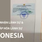 thủ tục hợp pháp hóa giấy tờ tại đại sứ quán indonesia