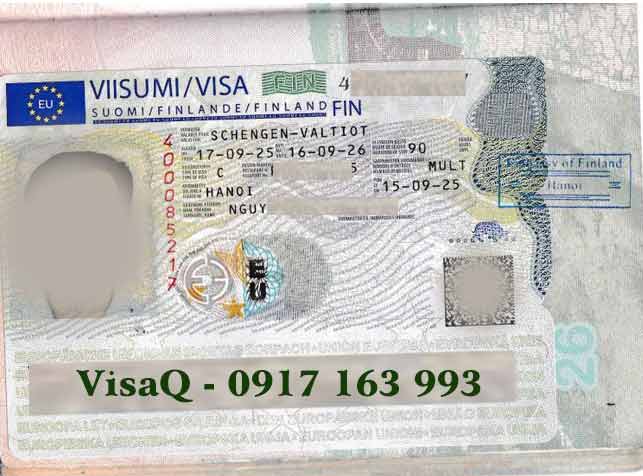 thủ tục xin visa công tác phần lan
