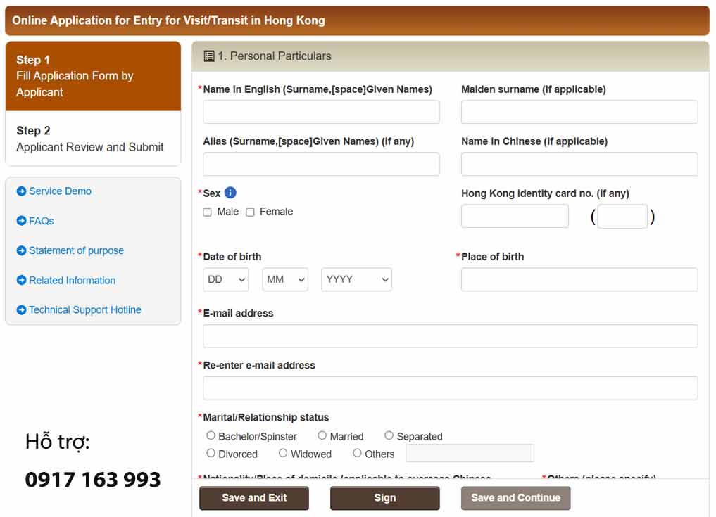 đi công tác hong kong có cần visa không