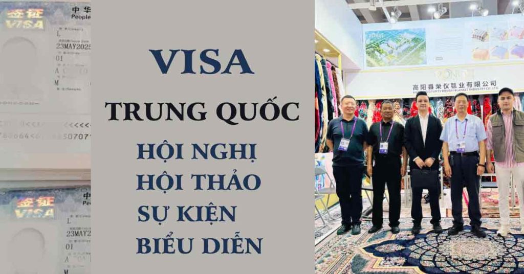 xin visa trung quốc dự hội nghị hội thảo sự kiện