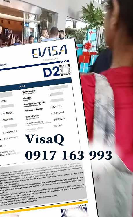 xin visa d2 indonesia thương mại kinh doanh