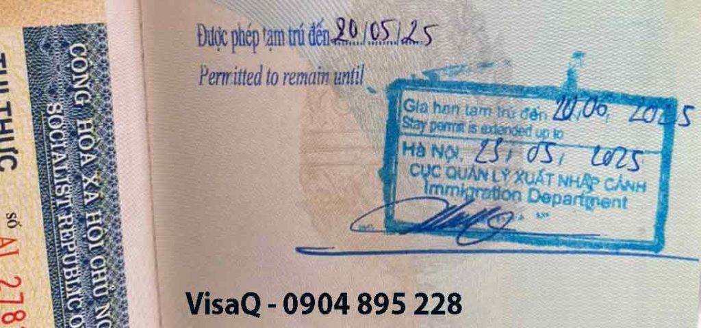 dịch vụ gia hạn visa tại hồ chí minh