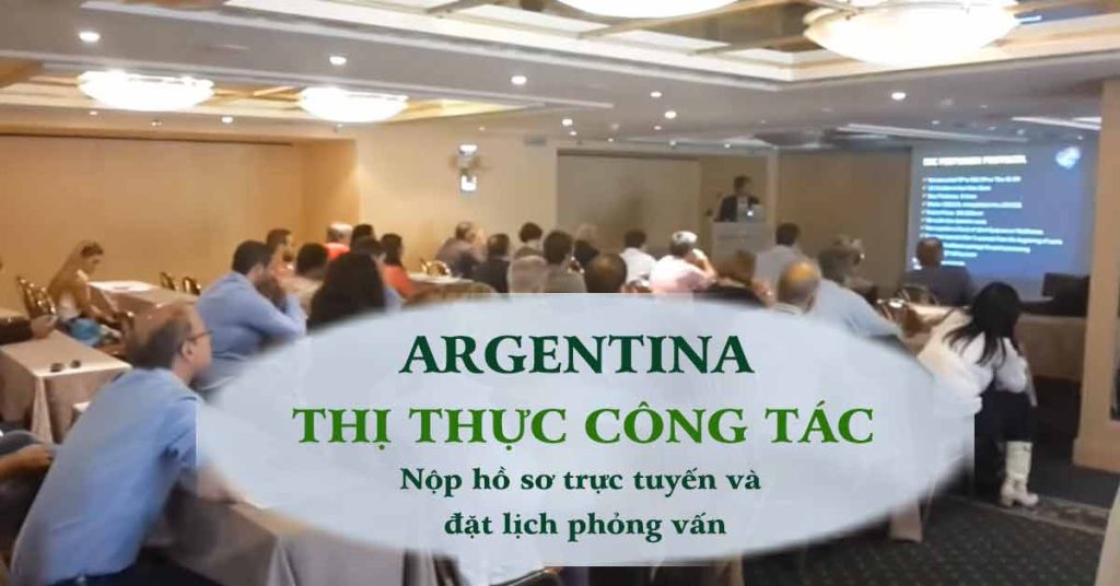 hồ sơ xin visa công tác argentina