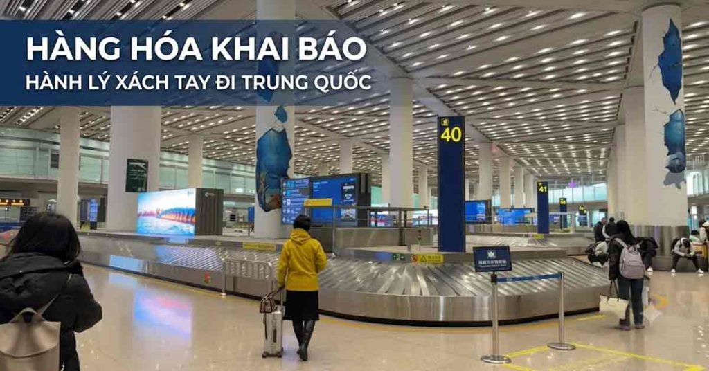 quy định hành lý xách tay đi trung quốc